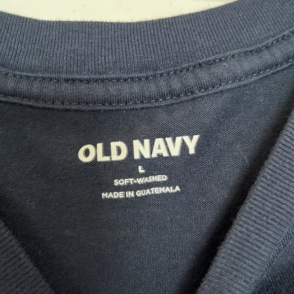 Old Navy Graphic Tee. Take the scenic route. Enjoy the journey. Size Large - Picture 3 of 3